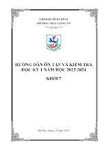 Đề cương học kỳ 1 Toán 7 năm 2023 – 2024 trường THCS Giảng Võ – Hà Nội